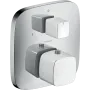 Термостат для ванни HANSGROHE PURAVIDA 15771400, хром з білим
