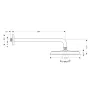 Верхній душ HANSGROHE RAINDANCE 27424000