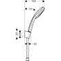 Душовий набір HANSGROHE CROMA 27592000
