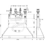 Прихована частина змішувача прихованого монтажу HANSGROHE HANSGROHE 13444180