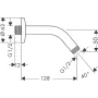 Кронштейн верхнього душу HANSGROHE 27411000