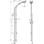 Душовий набір HANSGROHE CROMA 27791000