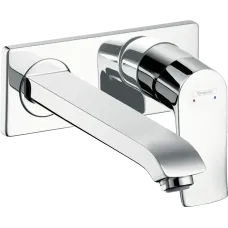 Змішувач для раковини настінний з довгим виливом HANSGROHE METRIS 31086000