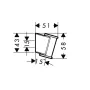 Тримач душа HANSGROHE PORTER CLASSIC 28324000