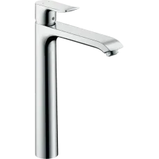 Змішувач для раковини у формі таза зі зливним гарнітуром HANSGROHE METRIS 31082000