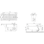 Ванна кварилова VILLEROY & BOCH OBERON UBQ177OBE2V-01, 170x70, білий