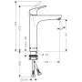Змішувач для умивальника HANSGROHE FOCUS 31518000, хром