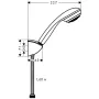 Гарнітур душовий HANSGROHE CROMETTA 85 27577000, хром