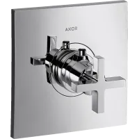 Термостат HighFlow AXOR CITTERIO 39716000, прихованого монтажу, з хрестоподібною рукояткою