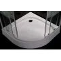 Душова кабіна кутова з піддном TISZA WF 90x90 599-021-A, білий профіль