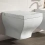 Сидіння з кришкою для унітазу VILLEROY & BOCH LA BELLE 9M12S1R1, білий