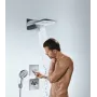 Верхній душ HANSGROHE RAINDANCE RAINFALL 28433400, хром з білим