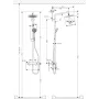 Душова система HANSGROHE CROMA 27185000