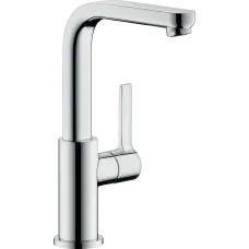 Змішувач для раковини з поворотним виливом і зливним клапаном HANSGROHE METRIS S 31161000