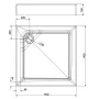 Душовий піддон акриловий KOLO FIRST XBK1690000