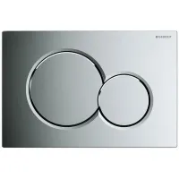 Змивна клавіша GEBERIT SIGMA01 115.770.21.5, хром