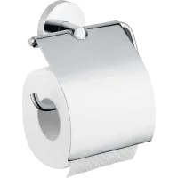Тримач туалетного паперу з кришкою HANSGROHE LOGIS 40523000