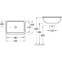 Умивальник VILLEROY & BOCH LOOP&amp;FRIENDS 61450001, білий