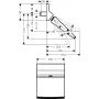 Верхній душ HANSGROHE RAINDANCE RAINFALL 26442000