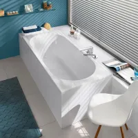 Ванна акрилова VILLEROY & BOCH O.NOVO UBA180CAS2V-01, Duo 180x80, білий