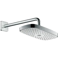 Верхній душ HANSGROHE RAINDANCE SELECT 27385400, хром з білим