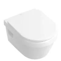 Унітаз підвісний VILLEROY & BOCH ARCHITECTURA 5684H101, з кришкою, білий