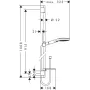 Душовий набір HANSGROHE RAINDANCE SELECT 26621400, хром з білим