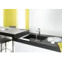 Змішувач для кухонної мийки з поворотним виливом HANSGROHE FOCUS 31806800, нержавіюча сталь