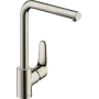 Змішувач для кухонної мийки HANSGROHE FOCUS 31817800, нержавіюча сталь