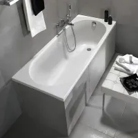 Ванна акрилова VILLEROY & BOCH O.NOVO UBA160CAS2V-01, 160x70, прямокутна, білий