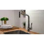 Змішувач для кухонної мийки HANSGROHE METRIS 14820800, нержавіюча сталь