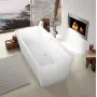 Ванна кварилова VILLEROY & BOCH SQUARO EDGE 12 UBQ180SQE7PDV-01, Duo 180x80, білий