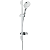Душовий набір із душовою штангою та мильницею HANSGROHE RAINDANCE SELECT 26632400, хром з білим