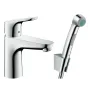 Змішувач раковини з гігієнічним душем і донним клапаном HANSGROHE FOCUS 31927000