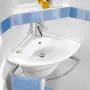 Умивальник підвісний кутовий VILLEROY & BOCH O.NOVO 73274001, 55x41,5, білий