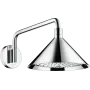Верхній душ 240 2jet AXOR SHOWERS FRONT 26021000, з тримачем