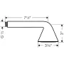 Ручний душ 85 1jet AXOR SHOWERS FRONT 26025000
