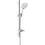 Душовий набір із душовою штангою та мильницею HANSGROHE RAINDANCE SELECT 27856400, хром з білим