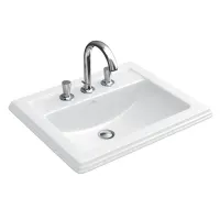 Умивальник підвісний VILLEROY & BOCH HOMMAGE 7102A1R1, 63x52,5, білий