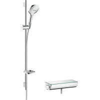 Душовий набір HANSGROHE ECOSTAT COMBI RAINDANCE SELECT 27039400, хром з білим