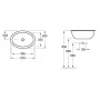 Умивальник VILLEROY & BOCH LOOP&amp;FRIENDS 61552001