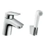 Змішувач для умивальника з гігієнчіним душем HANSGROHE LOGIS 71290000