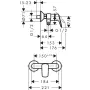 Змішувач для душу HANSGROHE LOGIS 71600000