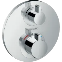 Термостат прихованого монтажу із запірним вентилем HANSGROHE ECOSTAT S 15757000