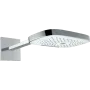 Верхній душ HANSGROHE RAINDANCE SELECT 26468400, хром з білим