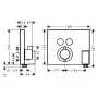 Змішувач для ванни HANSGROHE SHOWER SELECT 15765000