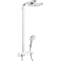 Душова система з термостатом HANSGROHE RAINDANCE SELECT 27126400, хром з білим