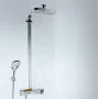 Душова система з термостатом HANSGROHE RAINDANCE SELECT 27126400, хром з білим