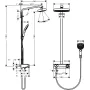 Душова система з термостатом HANSGROHE RAINDANCE SELECT 27126400, хром з білим