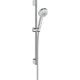 Душовий набір HANSGROHE CROMETTA 26650400, хром з білим